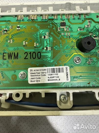 Модуль стиральной машины Electrolux EWS126510W