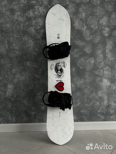 Сноуборд nidecker alpha 162W с креплениями