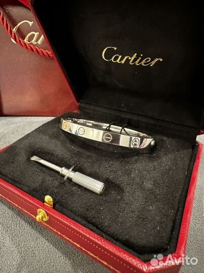 Браслет Cartier love золотой 585 пробы (новый)