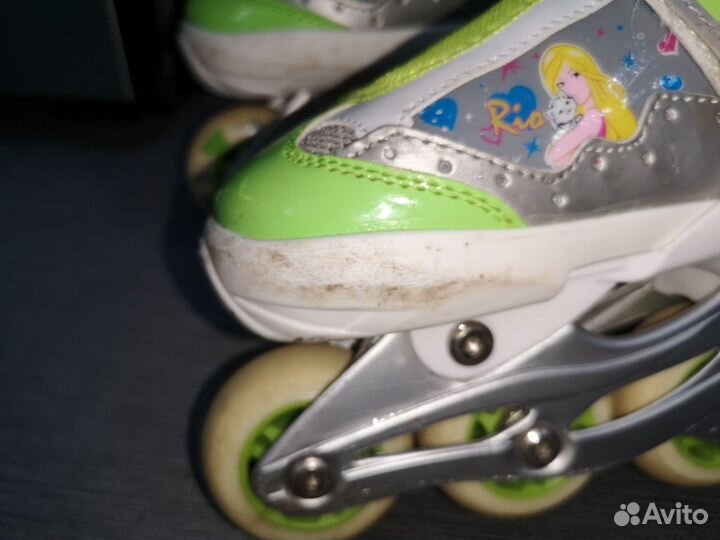 Ролики раздвижные 25-28рр