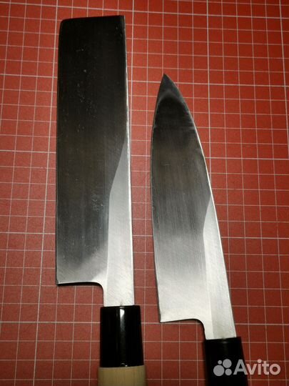 Набор из двух старых японских ножей Sakai в идеале