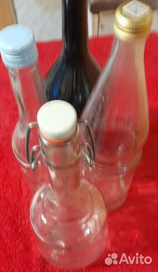 Бутылки стекло 1 литр