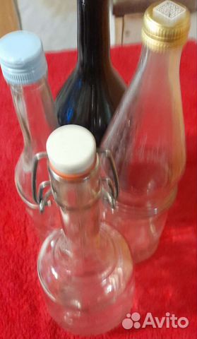 Бутылки стекло 1 литр