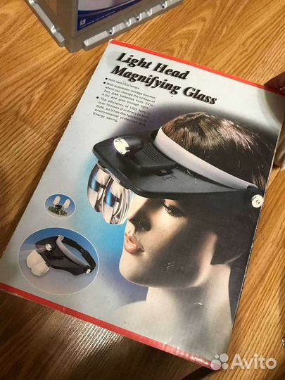 Бинокулярные очки Light Head Magnifying Glass