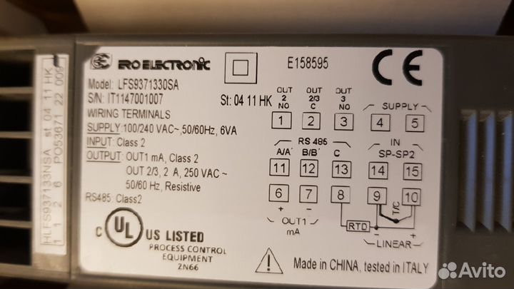 Контроллеры температуры Ero Electronics Eltherm