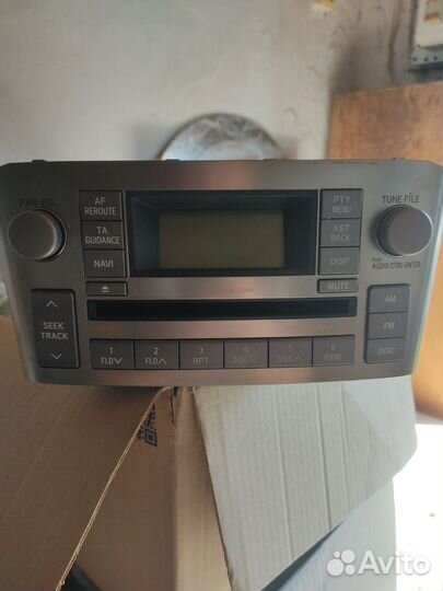 Штатная магнитола тайота авенсис