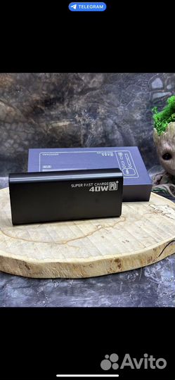 Повербанк 40000 быстрая зарядка 40w
