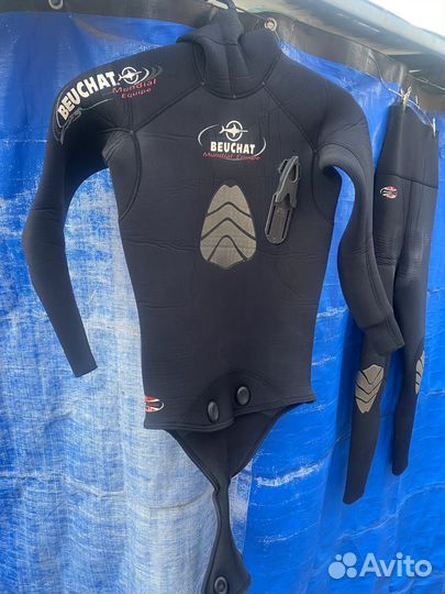 Гидрокостюм, Маска,Ласты