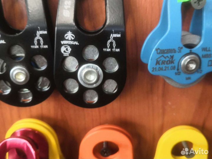 Блок ролики стальной и дюралевый vertikal арт134