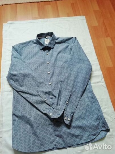 Рубашка мужская olymp, 48-50 размер