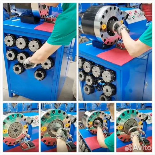 Обжимной станок для рвд, труб, тросов MK-100 Pro