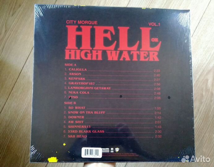 City Morgue Vol 1 Hell Or High Water винил цветной