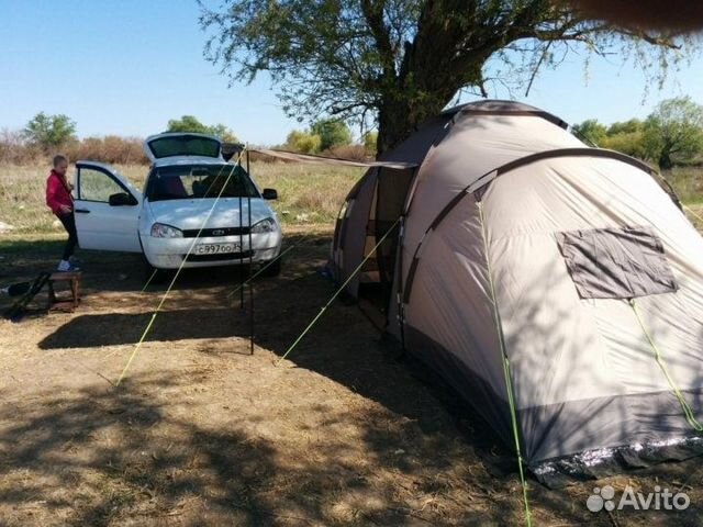 Аренда 4-местной палатки большой