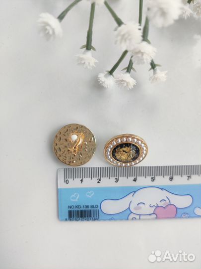 Клипсы-серьги бижутерия пакетом