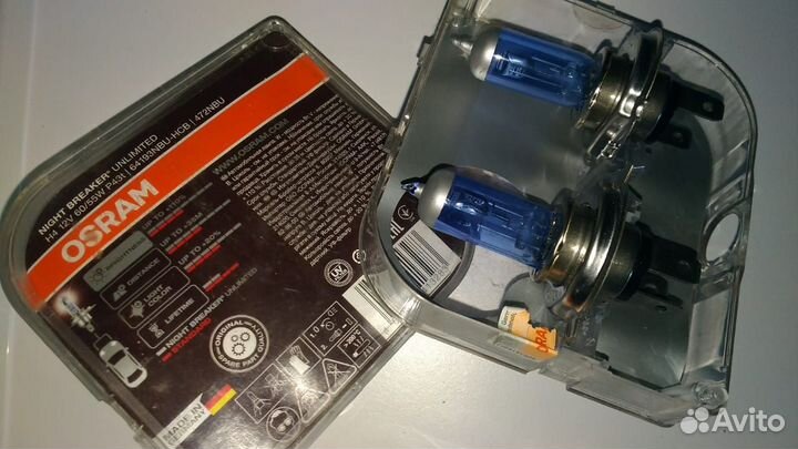 Лампа автомобильная галогенная osram night breaker