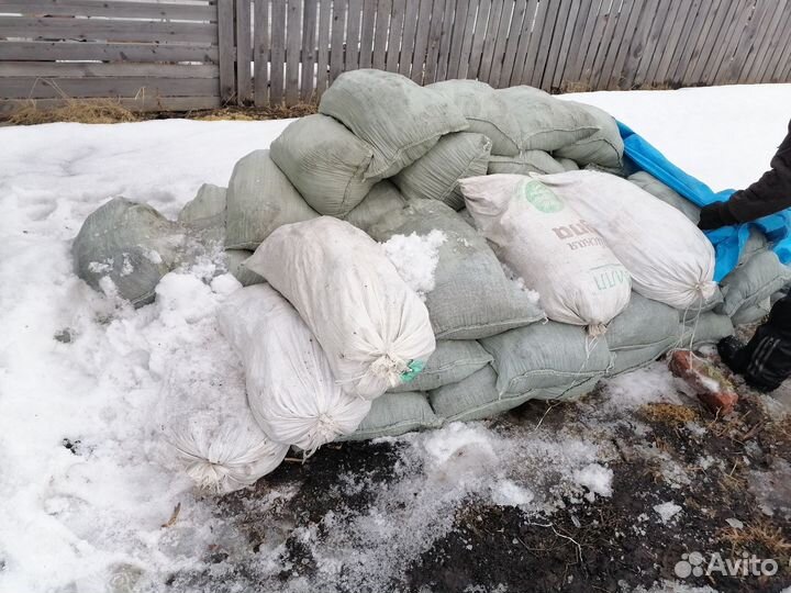 Продам навоз. перегной. конский. коровий
