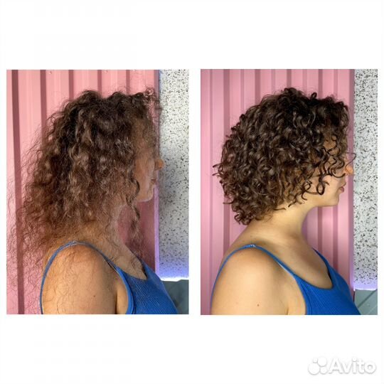 Окудрение волос