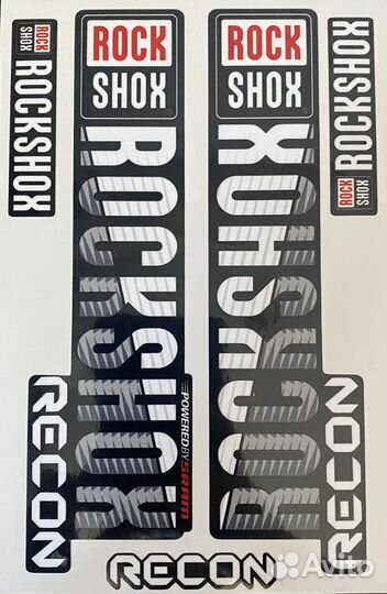 Наклейки для вилок RockShox