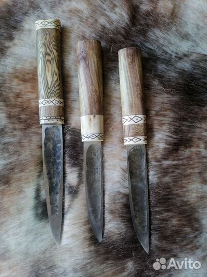 Нож якутский охотничий