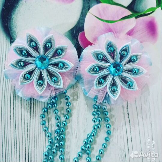 Красивые резинки для волос