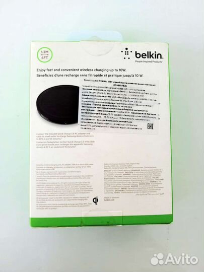 Беспроводная зарядка belkin