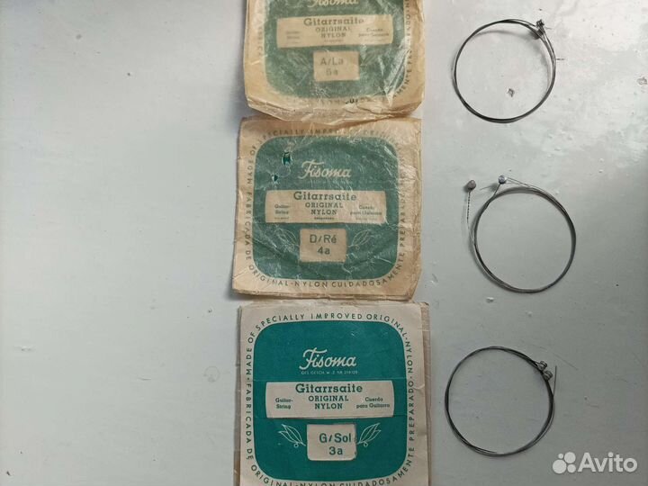 Гитарные струны Fisoma(редкость)