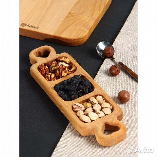 Подарочный набор деревянной посуды Adelica, доска
