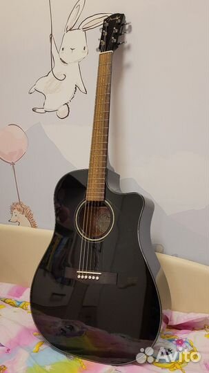 Электро акустическая гитара Fender DG-60CE