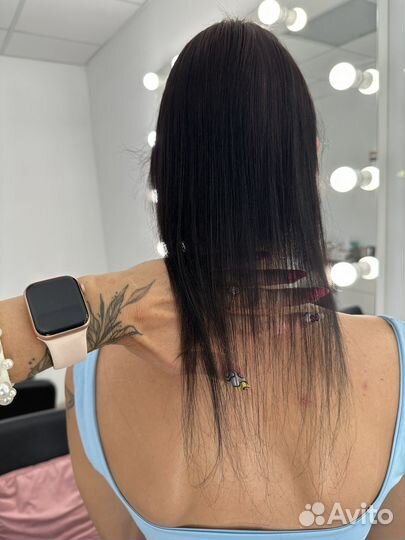 Наращивание волос (биопротеин и натуральные)