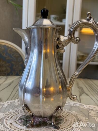 Кувшин винтаж посеребренный Англия Шефилд