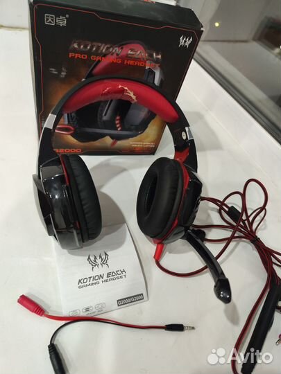 Игровые наушники с микрофоном