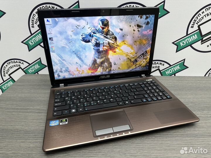 Игровой Asus Core i3-2350 4G Geforce GT610 SSD+320