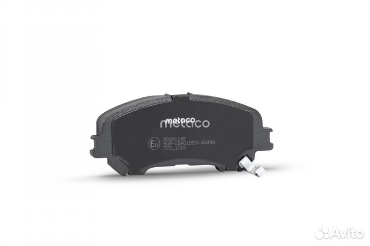 Колодки тормозные передние к-кт nissan qashqai