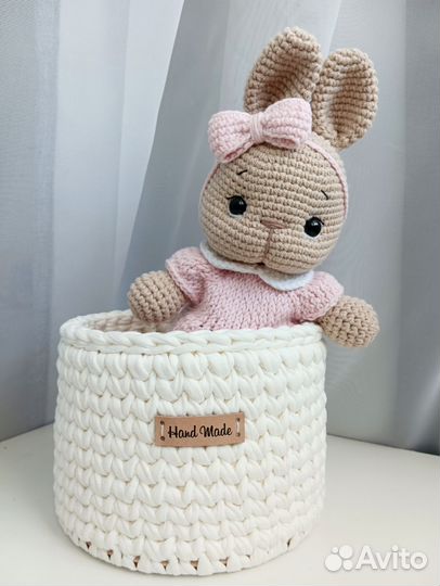 Вязаные игрушки ручной работы