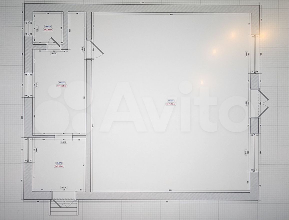 Отдельное здание 100 м2 с землёй 1.2 сотых (Свобод