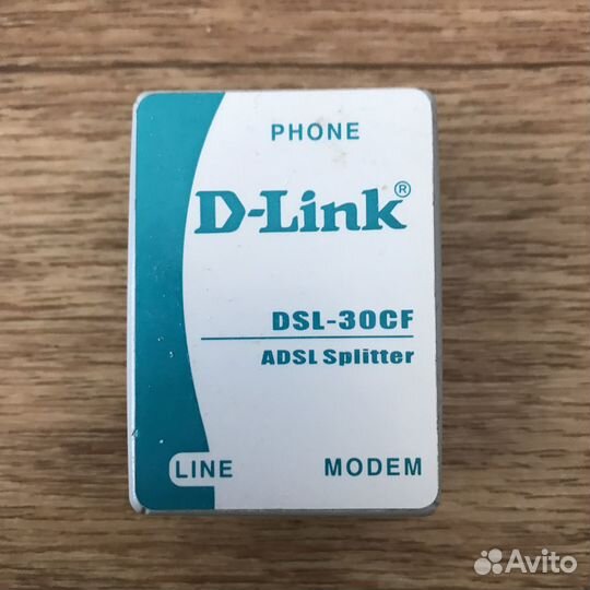 Adsl splitter D-Link dsl-30cf
