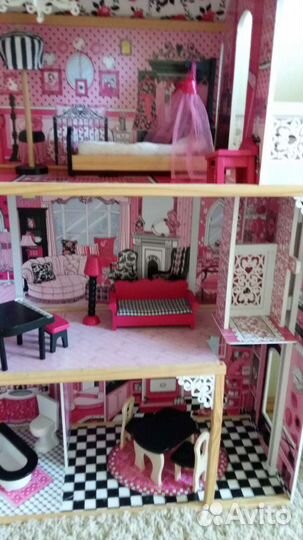 KidKraft Кукольный домик Амелия с мебелью