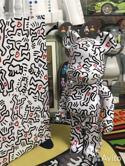 Bearbrick Keith Haring 1000%/70см