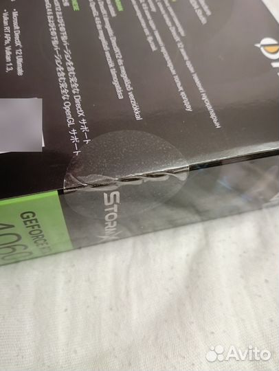 Видеокарта rtx geforce 4060 8gb stormX