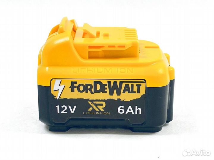 Аккумулятор для шуруповерта dewalt 12V 6Ah