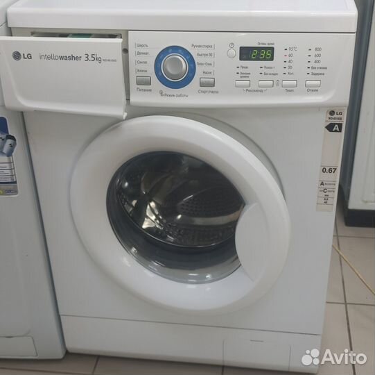 LG, 3.5 кг. Гарантия. Доставка. Установка. Обмен