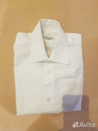 Рубашка белая, 98 см