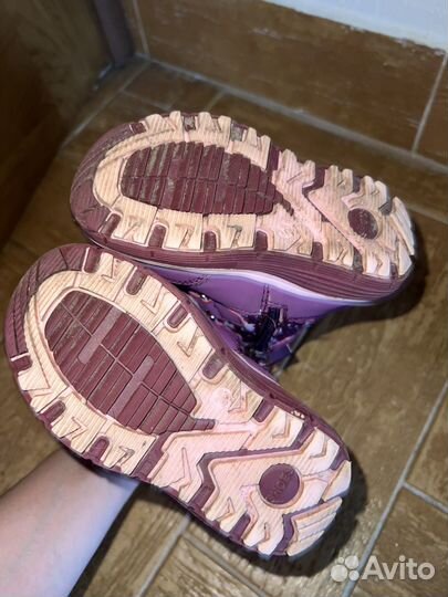 Зимние ботинки для девочки 25 размер