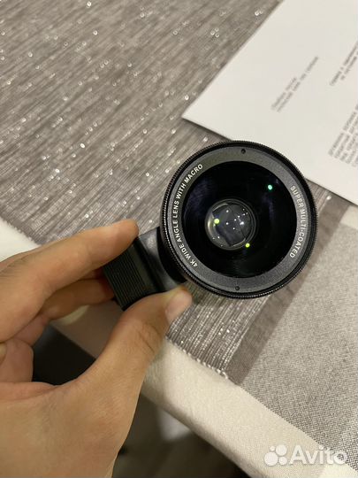 Макролинза на телефон