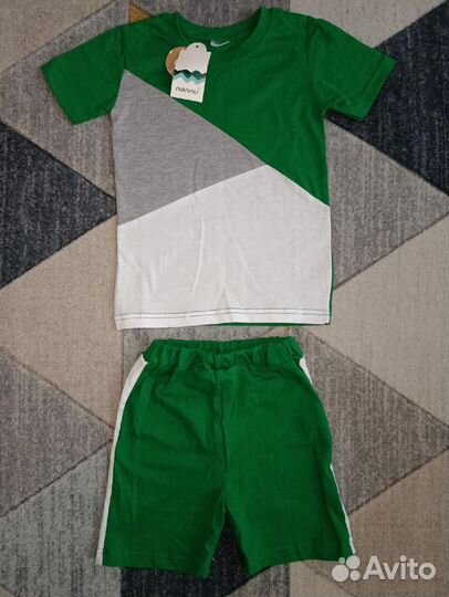Новые костюмы на мальчика пакетом р.110-116