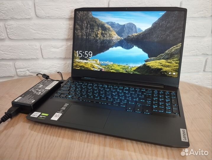 Lenovo игровой ips/i5-10300H/GTX 1650/16Gb/512Gb