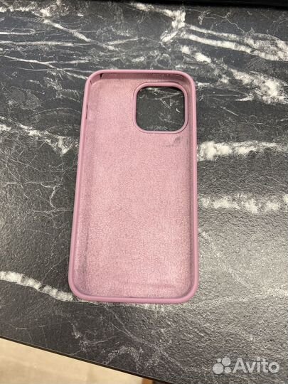 Чехол на iPhone 14 pro max (бу, фиолетовый)