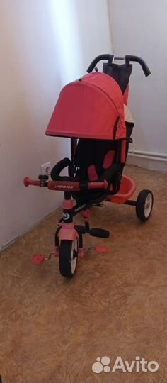 Детский велосипед с ручкой бу