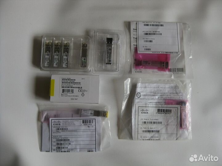 Оптические трансиверы cisco и HP