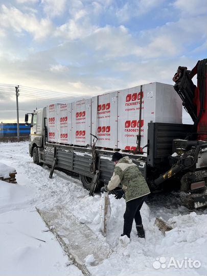 Газобетонные блоки с доставкой